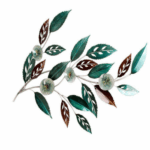 Decoracion Pared Ramas Azul