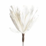 Flor Acolchada Blanca