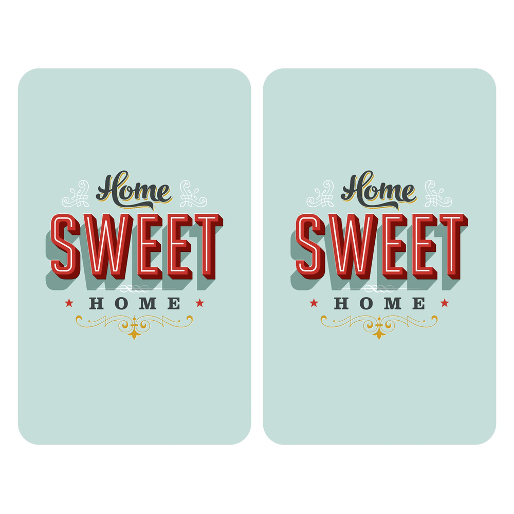 Placas Cobertoras De Vidrio Sweet Home