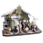 Portal 5 Figuras Ceramica 22,5X8,2X16