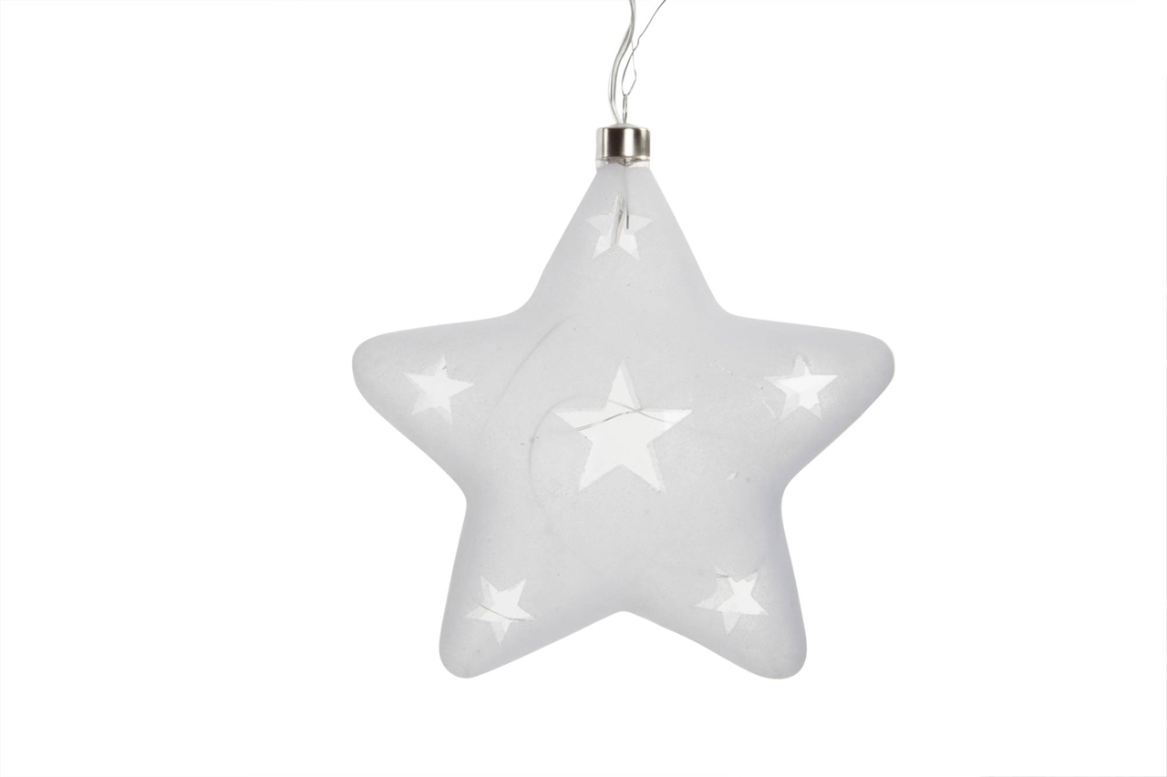 Estrella Cristal 185X185 Leds