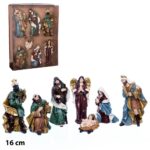 Nacimiento 7 Figuras Poliresina 7,20x7x16 cms