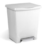 Cubo Pedal Millenium Blanco