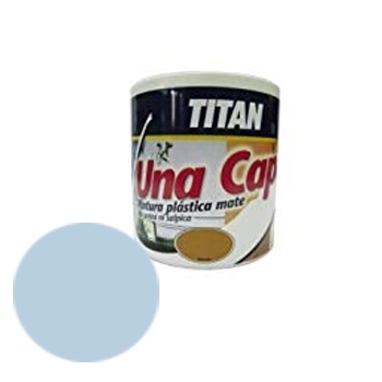 Titan Una Capa Azul Suave 750 Ml