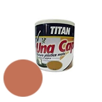 Titan Una Capa Rojo Teja 750 Ml