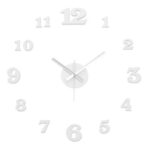 RELOJ WALL STICKER EVA-PP BLANCO