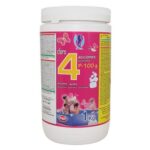 HIPOOL CLORO 4 ACCIONES T-100 BOTE 1KG 167322