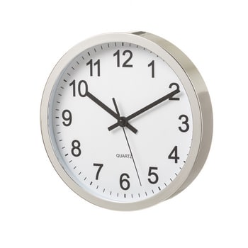Reloj Pared Plata Plástico 2520 X 2520 X 4 Cm