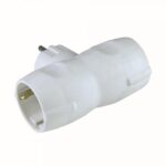 ADAPTADOR DOBLE SCHUKO 16A 250V