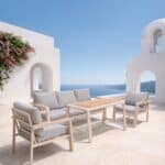 CONJUNTO MUEBLE JARDIN 4 PIEZAS AUTANA