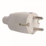 CLAVIJA GOMA 16A 230V BLANCO