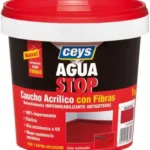 CEYS AGUASTOP CAUCHO FIBRAS ROJO 1 KG