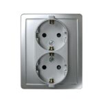 DOBLE BASE ENCHUFE TT ALUMINIO F1591459026