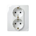 DOBLE BASE ENCHUFE TT BLANCO F1591459030