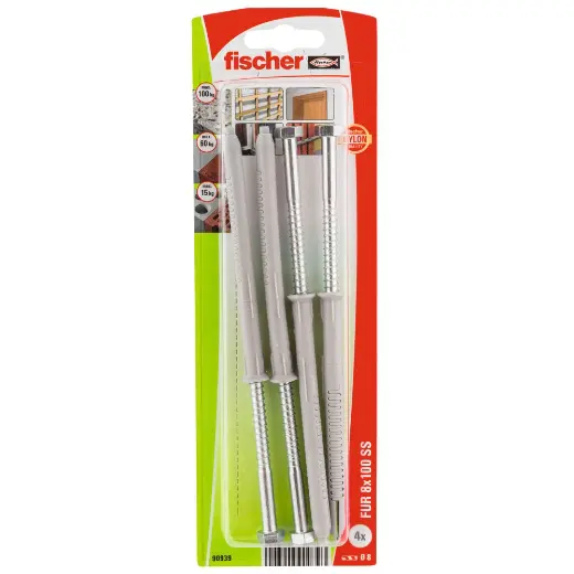 Fijación para marcos fischer FUR 8 x 100 SS K