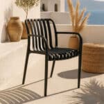 SILLA JARDIN GRETA NEGRA