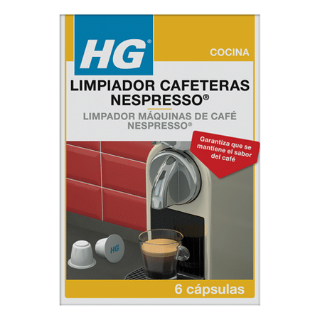 HG LIMPIEZA EN CÁPSULAS PARA MÁQUINAS NESPRESSO® HG LIMPIEZA EN CÁPSULAS PARA MÁQUINAS NESPRESSO®