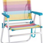 SILLA FIJA .ALU/TEXT RAINBOW 57X50X88 CM