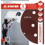 SET 5 LIJAS LP 700 E STAYER 225 M/M