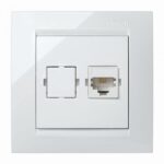 TOMA TELEFONO RJ11 BLANCO  F1590480030