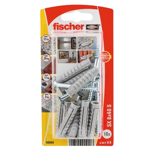 Taco de expansión Fischer SX 8 x 40 GKS K