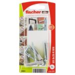 Taco universal Fischer UX 6 x 35 WH K con alcayata