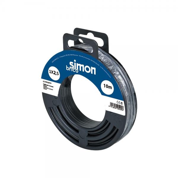 UNIPOLAR H07V-K 1×25 NEGRO 10M
