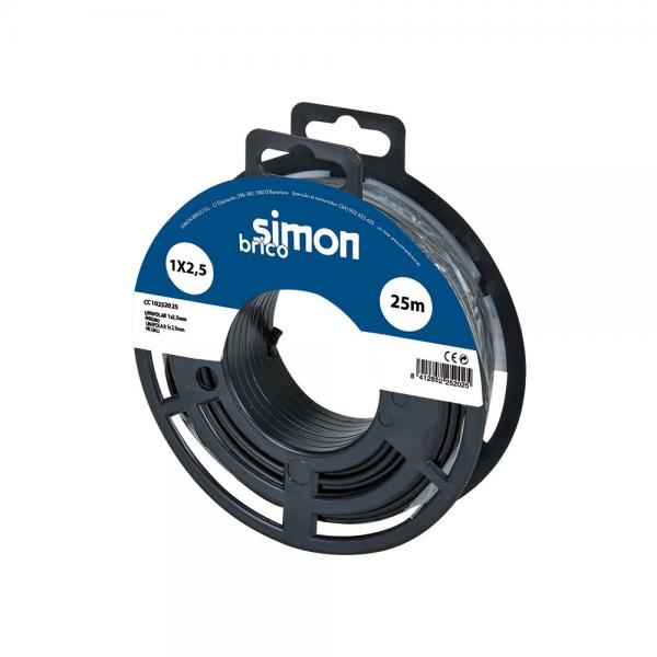 UNIPOLAR H07V-K 1×25 NEGRO 25M