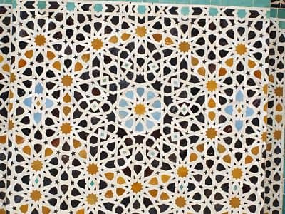 Azulejo mosaico diseño