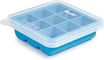 BANDEJA CUBITOS DE HIELO CON TAPA 9 CUBITOS