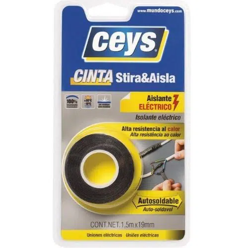 CEYS STIRA Y AISLA NEGRO 3 X 19 M/M