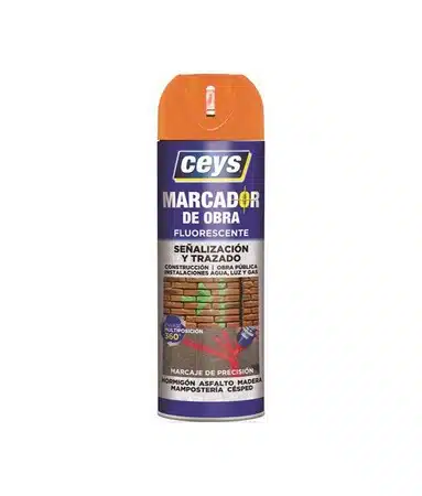 CEYS MARCADOR OBRA NARANJA FLUOR 500 ML