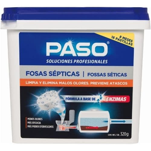 CEYS PASO FOSAS SEPTICAS 16 PASTILLAS CEYS PASO FOSAS SEPTICAS 16 PASTILLAS