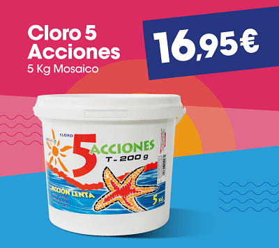 Cloro 5 acciones