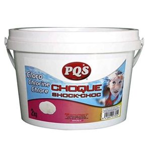 Cloro choque grano piscina