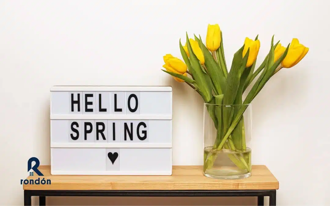 Cómo darle un toque más primaveral a tu hogar. decoración primaveral