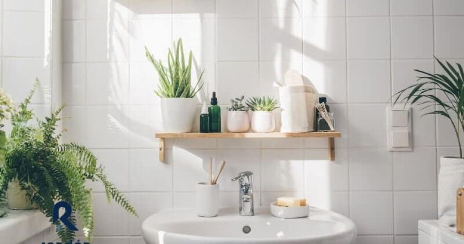 Baño funcional y estilizado