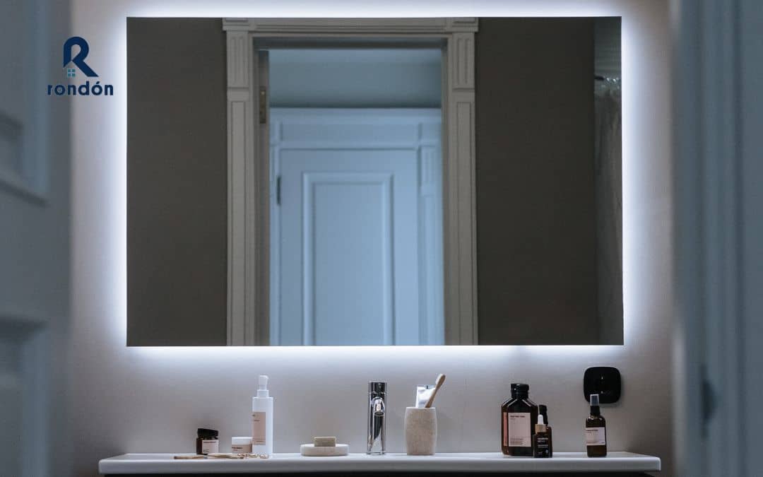 Espejos rectangulares para baños
