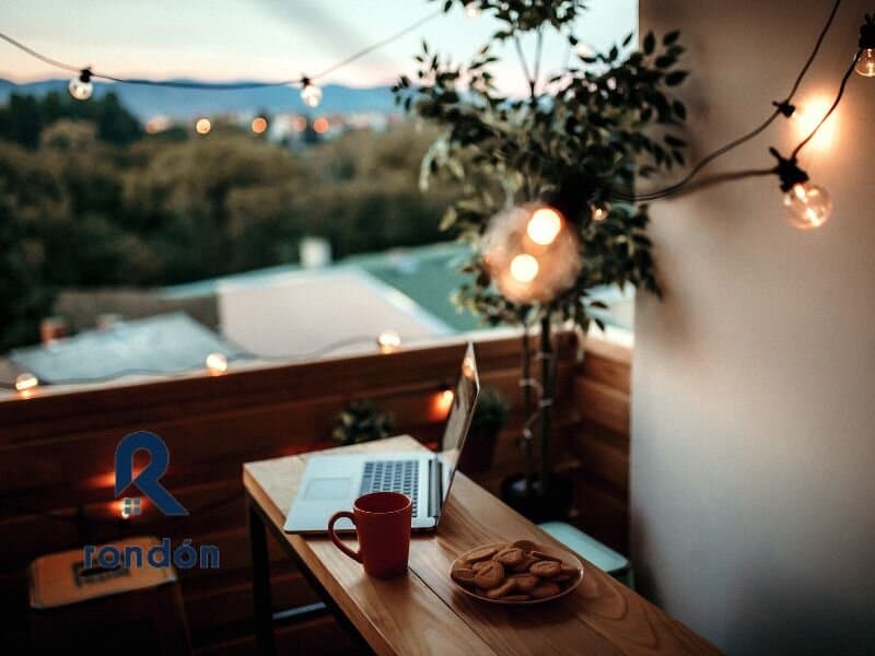 Exterior decorado