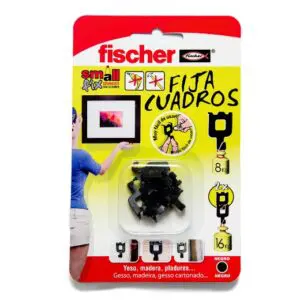 fischer fija cuadraos negro