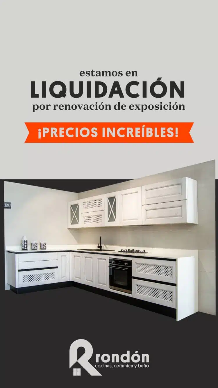 liquidación cocinas