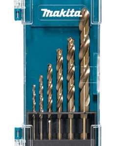 MAKITA ESTUCHE 6 BROCAS HSS-CO METAL D-75758