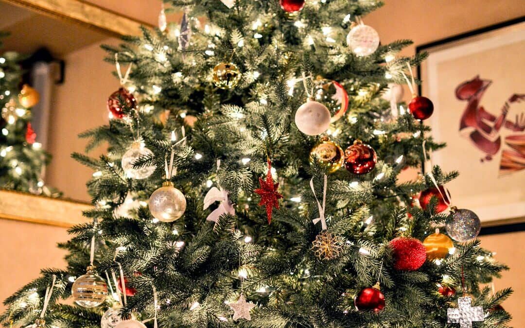 Mantenimiento para el árbol de Navidad