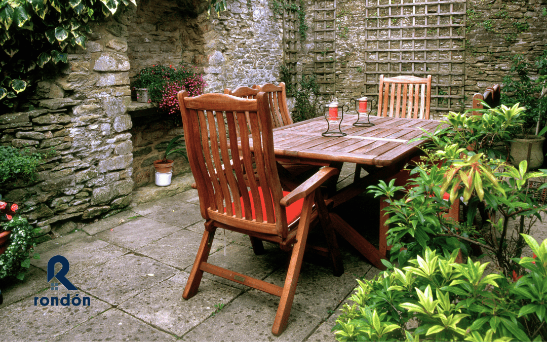 Muebles de jardín para tu jardín pequeño