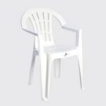 SILLA ISCHIA PP COLOR BLANCO PVC PLASTICO